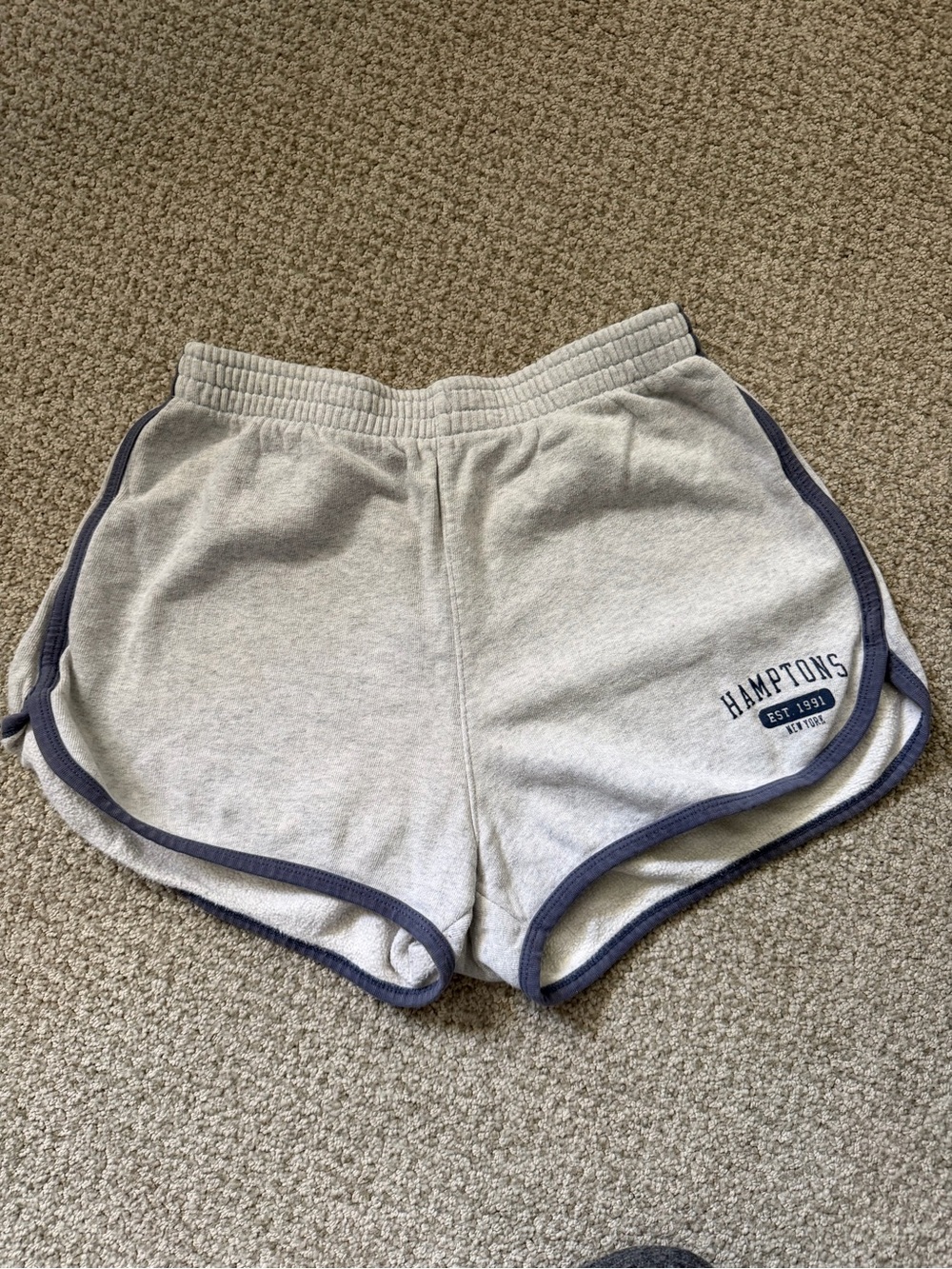 Brandy Melville Hamptons Gray Trim Women's Athletic Shorts